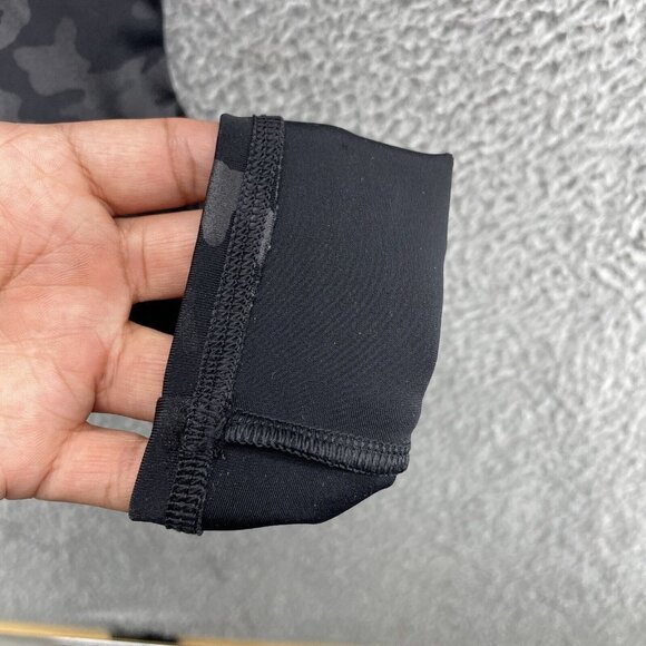 Spanx Black Camo Faux Leather‎ Shaping Slimming Leggings Size Medium High Rise - Picture 7 of 13